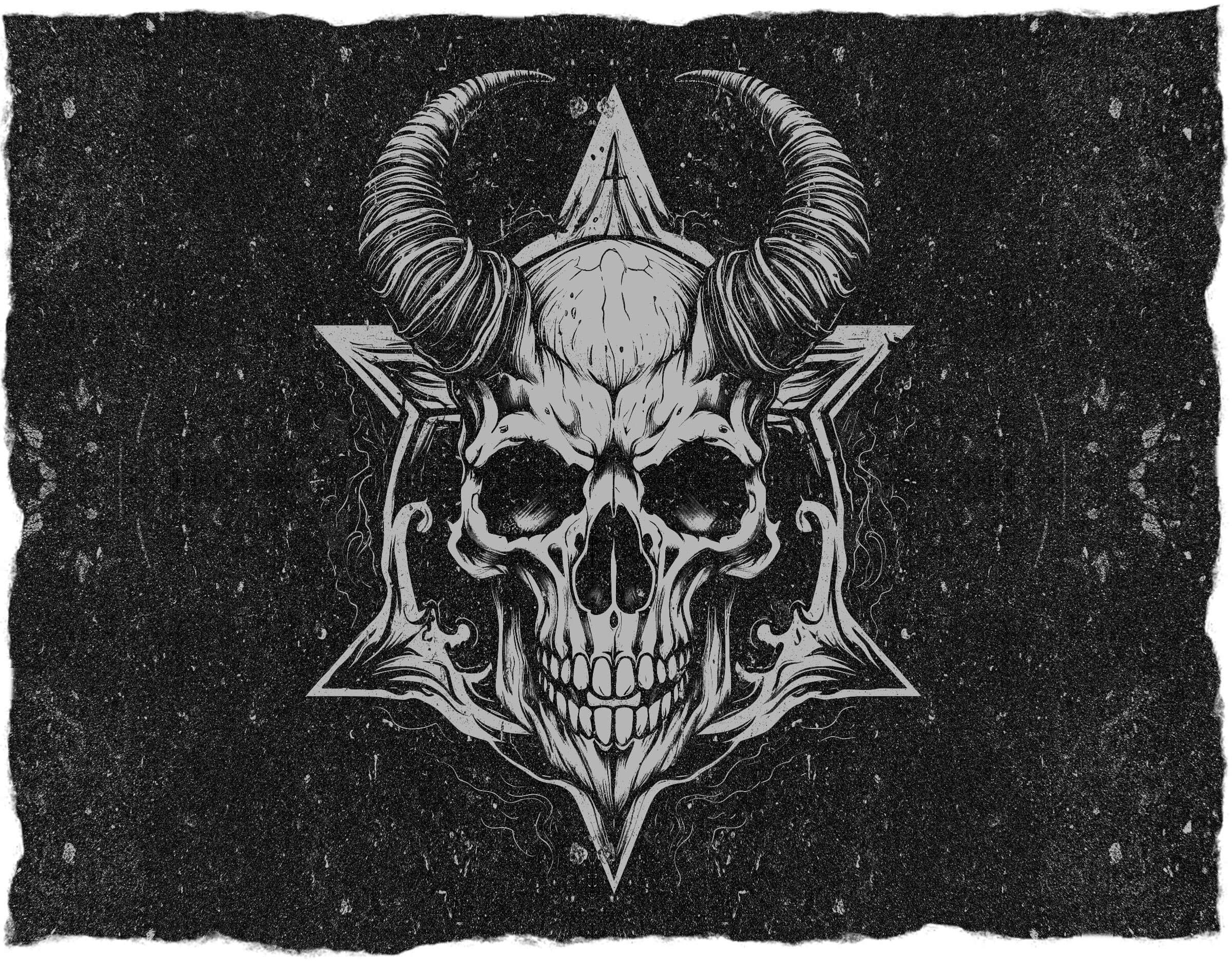 Skull Procreate Stamps
